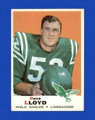 Dave Lloyd #220 Football Cards 1969 Topps Prices