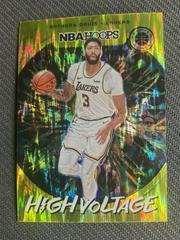 Anthony Davis [Flash] Basketball Cards 2019 Panini Hoops Premium Stock High Voltage Prices