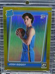 Josh Giddey [Gold] #152 Basketball Cards 2021 Panini Donruss Optic Prices