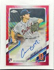Casey Mize [Red Wave Refractor] #RA-CM Baseball Cards 2021 Topps Chrome Rookie Autographs Prices