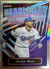 Mookie Betts #FH-18 Baseball Cards 2023 Topps Finest Headliners Prices