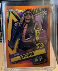 Toni Storm [Orange] #108 Wrestling Cards 2021 Topps Slam Attax Chrome WWE Prices