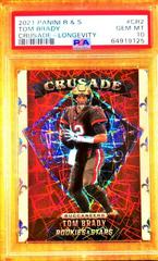 Tom Brady [Longevity] #CR2 Football Cards 2021 Panini Rookies and Stars Crusade Prices