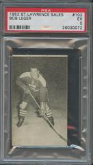 Bob Leger Hockey Cards 1952 St. Lawrence Sales Prices