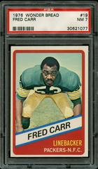 Fred Carr #19 Football Cards 1976 Wonder Bread Prices