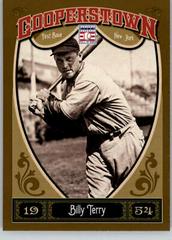 Bill Terry #40 Baseball Cards 2013 Panini Cooperstown Prices
