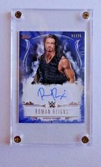 Roman Reigns [Blue] Wrestling Cards 2016 Topps WWE Undisputed Autographs Prices