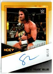 Seth 'Freakin' Rollins [Gold] #AS-SRL Wrestling Cards 2022 Panini NXT WWE Alumni Signatures Prices