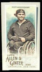Aaron 'Wheelz' Fotheringham [Mini] #217 Baseball Cards 2020 Topps Allen & Ginter Prices