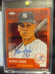 Aaron Judge [Red] Baseball Cards 2022 Topps Chrome Platinum Anniversary Autographs Prices