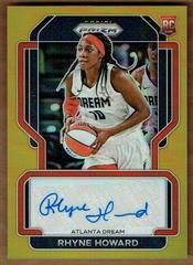 Rhyne Howard [Gold] Basketball Cards 2022 Panini Prizm WNBA Signatures Prices