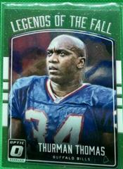 Thurman Thomas Football Cards 2016 Panini Donruss Optic Legends of the Fall Prices