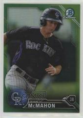 Ryan McMahon [Chrome Green Refractor] #BCP122 Baseball Cards 2016 Bowman Prospects Prices
