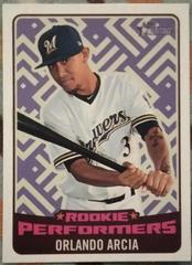 Orlando Arcia #OA Baseball Cards 2017 Topps Heritage Rookie Performers Prices