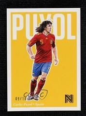 Carles Puyol [Gold] Soccer Cards 2017 Panini Nobility Prices