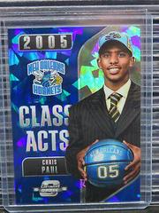 Chris Paul [Blue Cracked Ice] #24 Basketball Cards 2018 Panini Contenders Optic Class Acts Prices