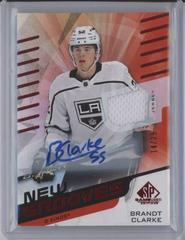 Brandt Clarke [Signature Gold] #139 Hockey Cards 2022 SP Prices