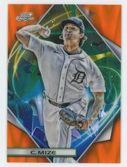 Casey Mize [Orange Wave] #162 Baseball Cards 2022 Topps Chrome Prices