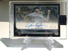 Aaron Ashby [Black] #CAA-AAS Baseball Cards 2022 Topps Clearly Authentic Autographs Prices