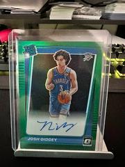 Josh Giddey [Green Signature] #152 Basketball Cards 2021 Panini Donruss Optic Prices
