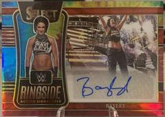 Bayley [Tie Dye Prizm] #RA-BLY Wrestling Cards 2022 Panini Select WWE Ringside Action Signatures Prices