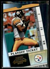 Antwaan Randle El [Playoff Ticket] #75 Football Cards 2003 Playoff Contenders Prices