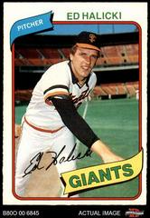 Ed Halicki #115 Baseball Cards 1980 O Pee Chee Prices