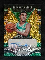 Tremont Waters [Gold Shimmer] #TWT Basketball Cards 2019 Panini Prizm Rookie Signatures Prices