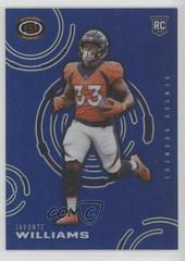 Javonte Williams [Blue] Football Cards 2021 Panini Chronicles Dynagon Rookies Prices