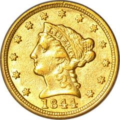 1844 D Coins Liberty Head Quarter Eagle Prices