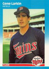 Gene Larkin Baseball Cards 1987 Fleer Update Prices
