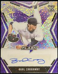Burl Carraway [Purple] #BA-BC1 Baseball Cards 2020 Leaf Flash Autographs Prices
