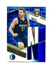 Luka Doncic [Blue] #15 Basketball Cards 2022 Panini Donruss Elite Spellbound Prices