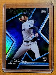 Eury Perez [Iridescent] Baseball Cards 2023 Topps Xpectations Prices