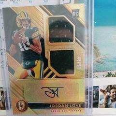 Jordan Love [Rookie Jersey Autograph Double] #246 Football Cards 2020 Panini Gold Standard Prices