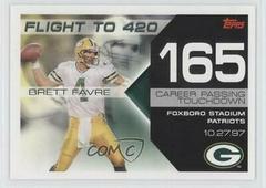 Brett Favre #BF-165 Football Cards 2007 Topps Brett Favre Collection Prices