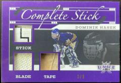 Dominik Hasek [Platinum] Hockey Cards 2021 Leaf Lumber Complete Stick Prices