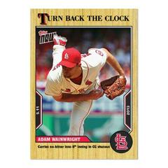 Adam Wainwright #42 Baseball Cards 2022 Topps Now Turn Back the Clock Prices