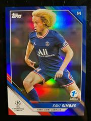Xavi Simons Soccer Cards 2021 Topps UEFA Champions League 1st Edition Prices