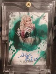 Alexa Bliss [Green] #UA-AB Wrestling Cards 2018 Topps WWE Undisputed Autographs Prices