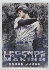 Aaron Judge [Black] #AJ Baseball Cards 2018 Topps Legends in the Making Prices