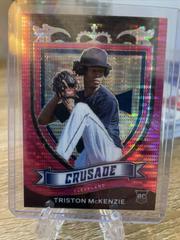 Triston McKenzie [Pink Pulsar] #2 Baseball Cards 2021 Panini Chronicles Crusade Prices