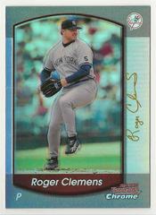Roger Clemens [Refractor] Baseball Cards 2000 Bowman Chrome Prices