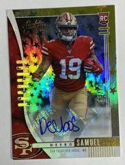 Deebo Samuel [Gold Stars Autograph] #111 Football Cards 2019 Panini Absolute Prices