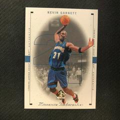 Kevin Garnett Basketball Cards 1998 SP Authentic Prices