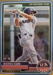 Maxwell Clark [Bronze Silver Gold] Baseball Cards 2023 Panini Stars & Stripes USA Prices