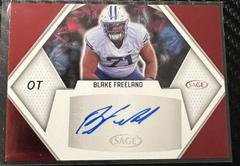 Blake Freeland #A-BF Football Cards 2023 Sage Autographs Prices