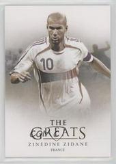 Zinedine Zidane #120 Soccer Cards 2021 Futera Unique World Prices