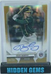 Sean Murphy [Gold Refractor] #SM Baseball Cards 2020 Bowman Sterling Rookie Autographs Prices