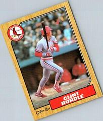 Clint Hurdle #317 Baseball Cards 1987 O Pee Chee Prices